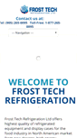 Mobile Screenshot of frosttechrefrigeration.com